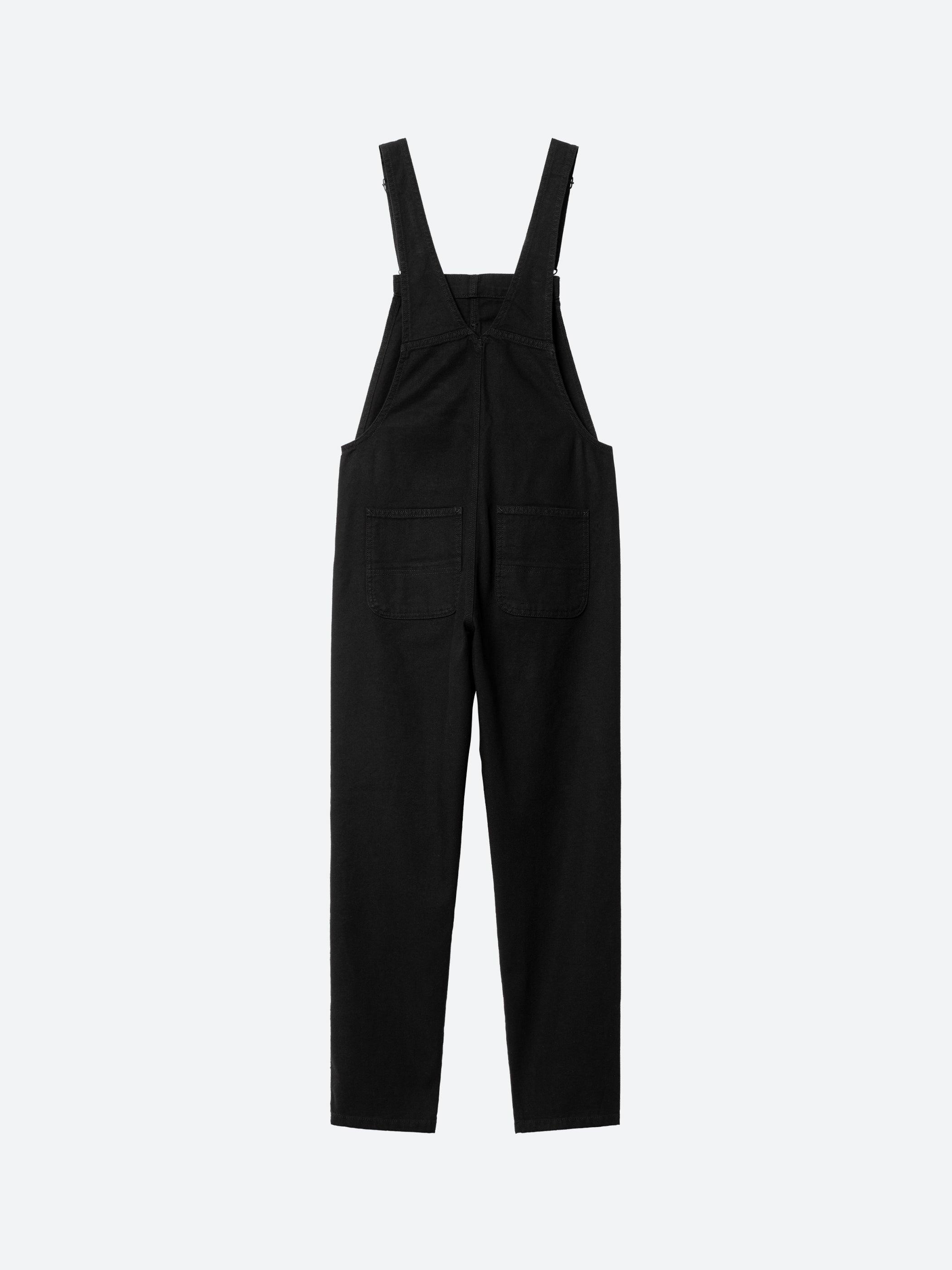 Carhartt WIP - W Bib Overall in Black Rinse – gravitypope