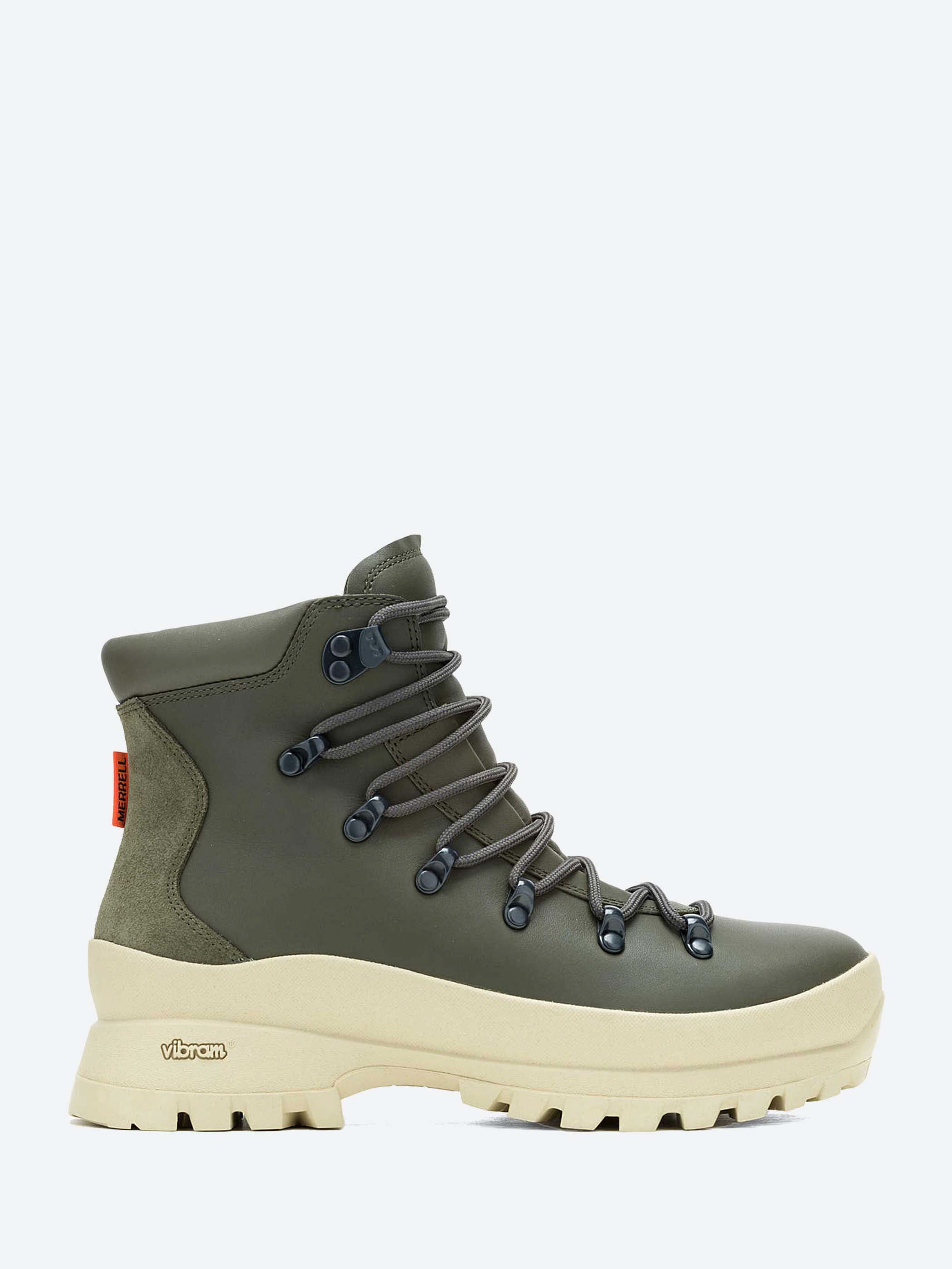 Merrell Bristol Hiker Mid in Olive gravitypope