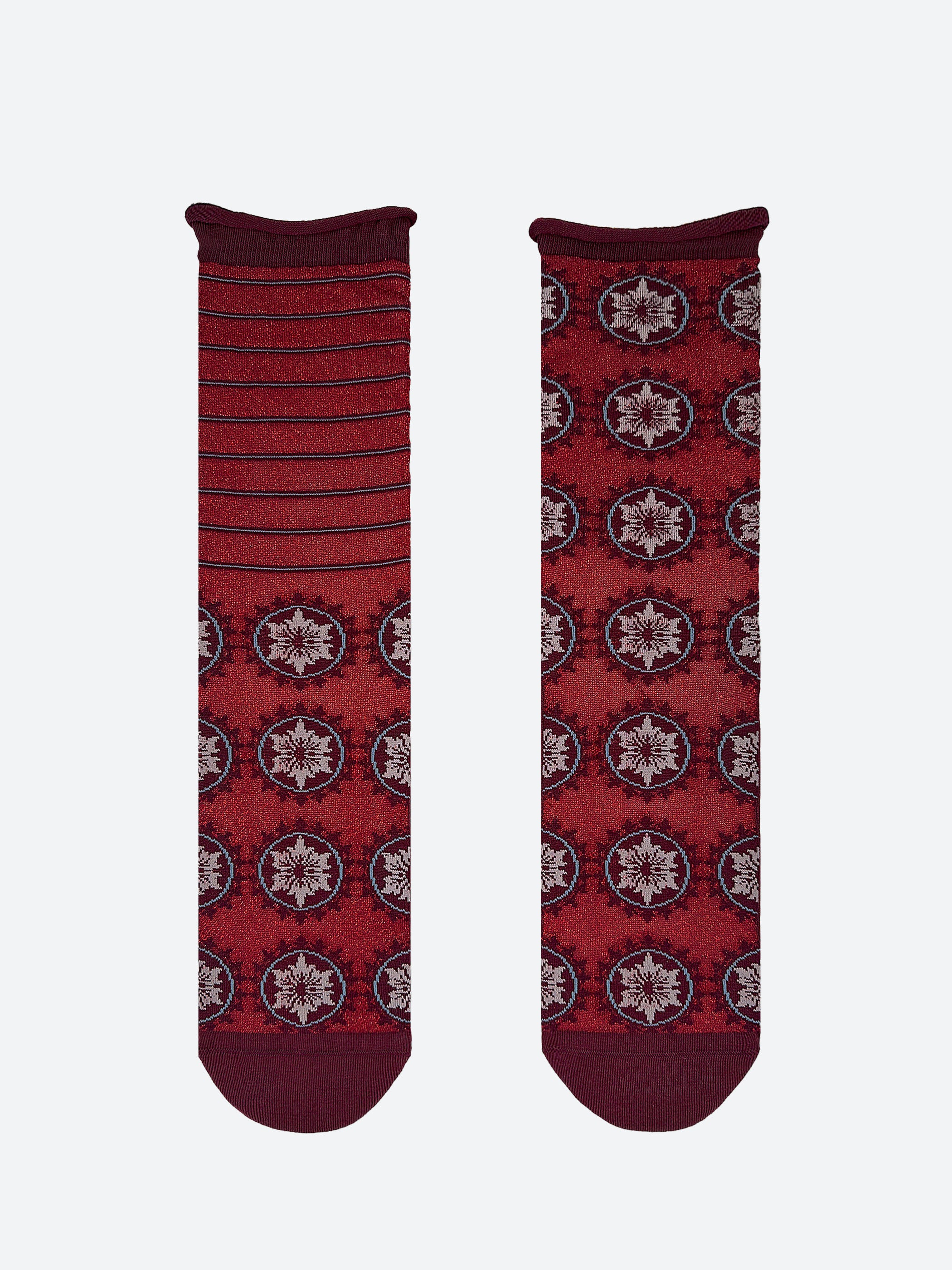 Moulin Rouge Dot Sock