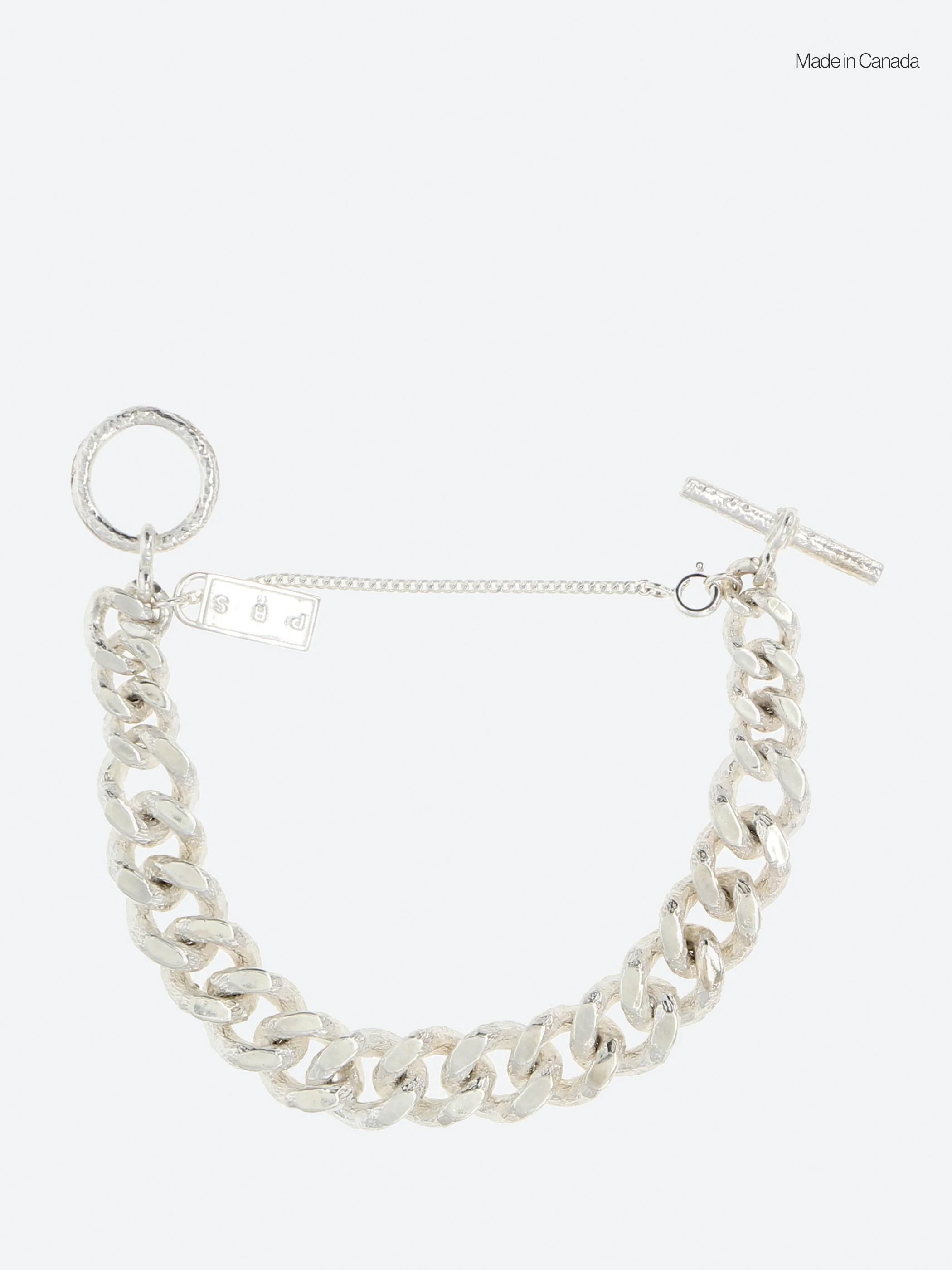 Spliced L Link Bracelet