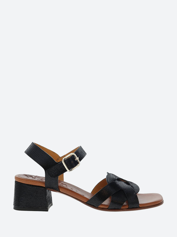 Chie Mihara Quara Sandals in Nero Jeep Black gravitypope