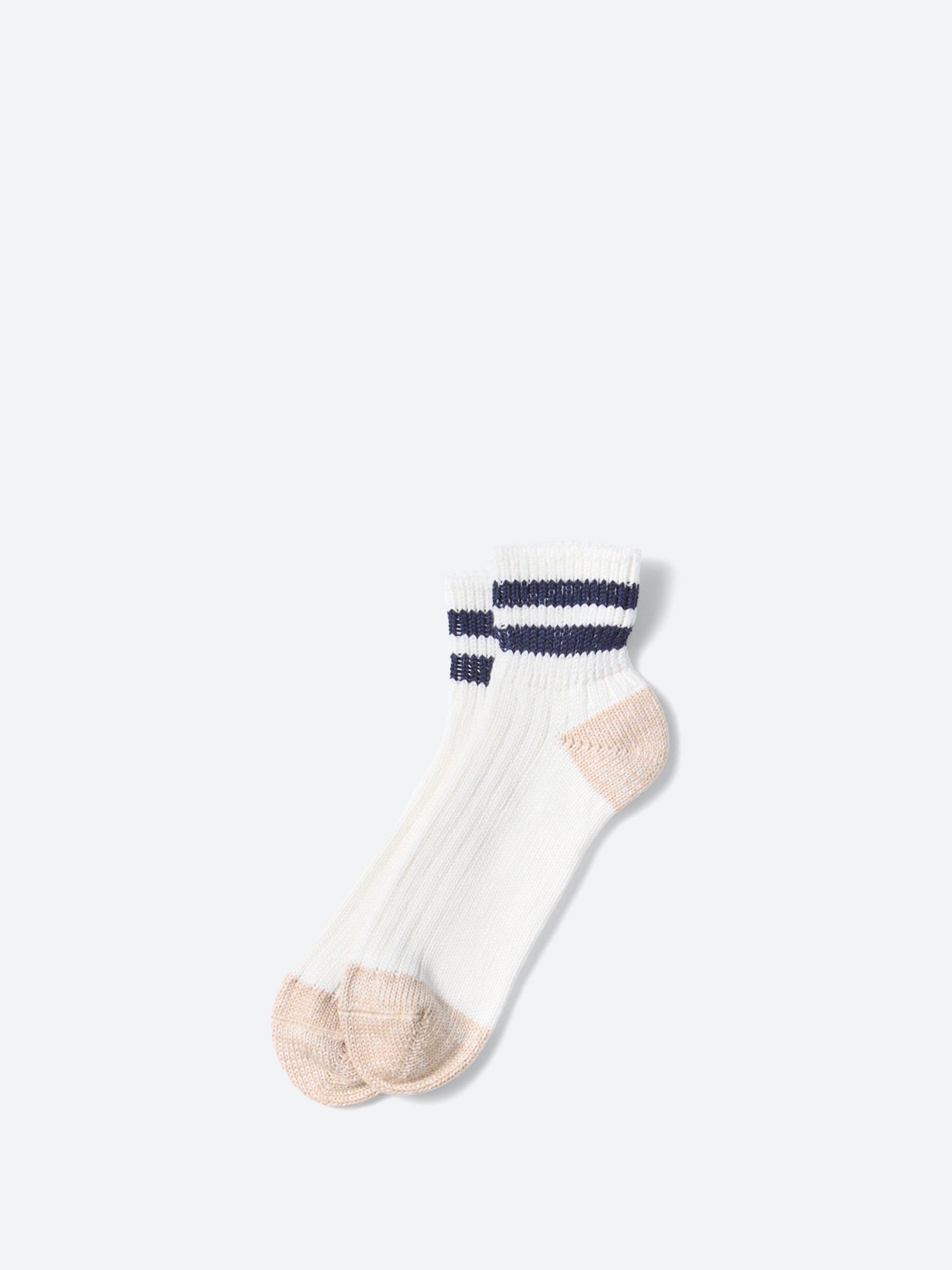 OS Ribbed Ankle Sock