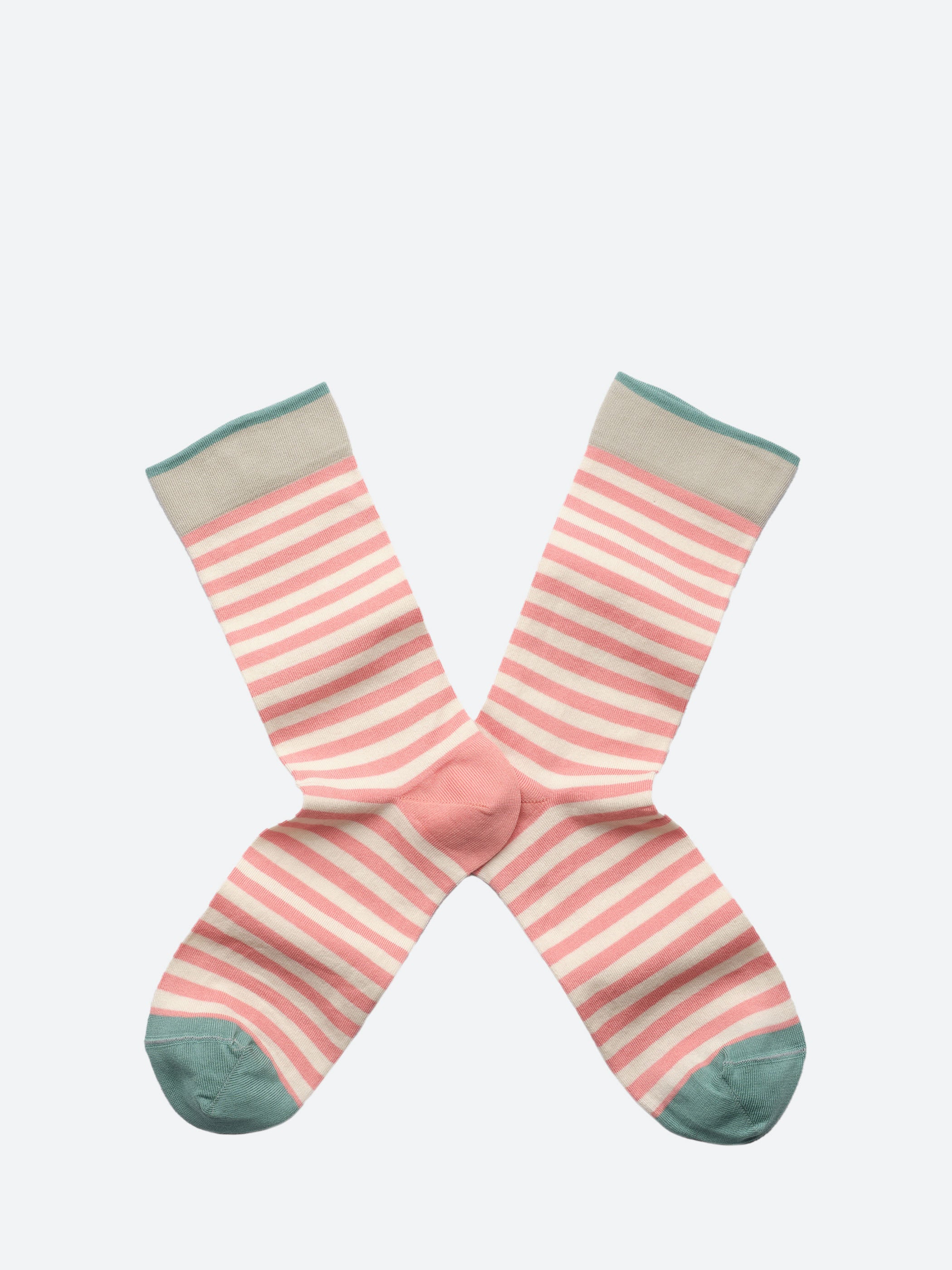 Rose Stripe Sock