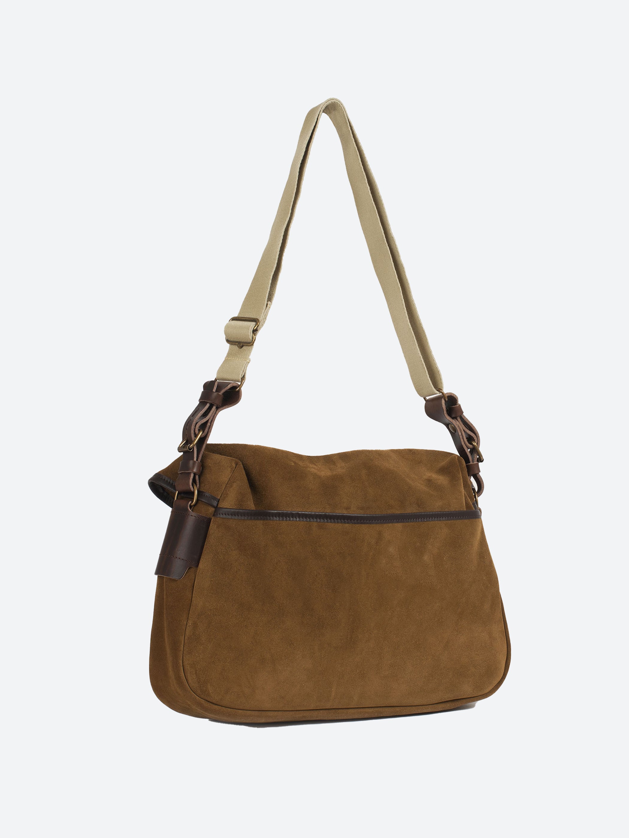 Blue de Chauffe - Musette S Bag in Tobacco – gravitypope