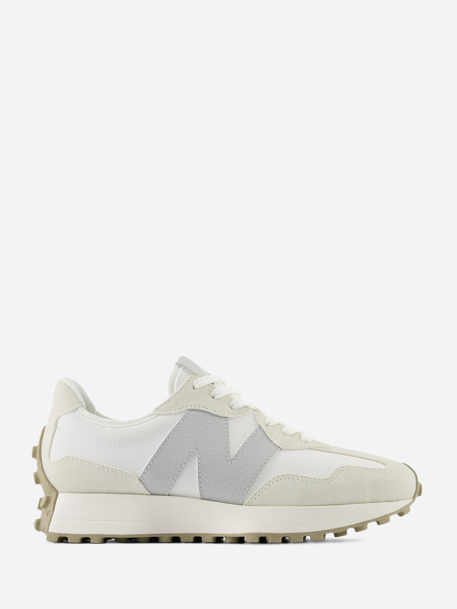 New Balance - 327 in White with Grey – gravitypope