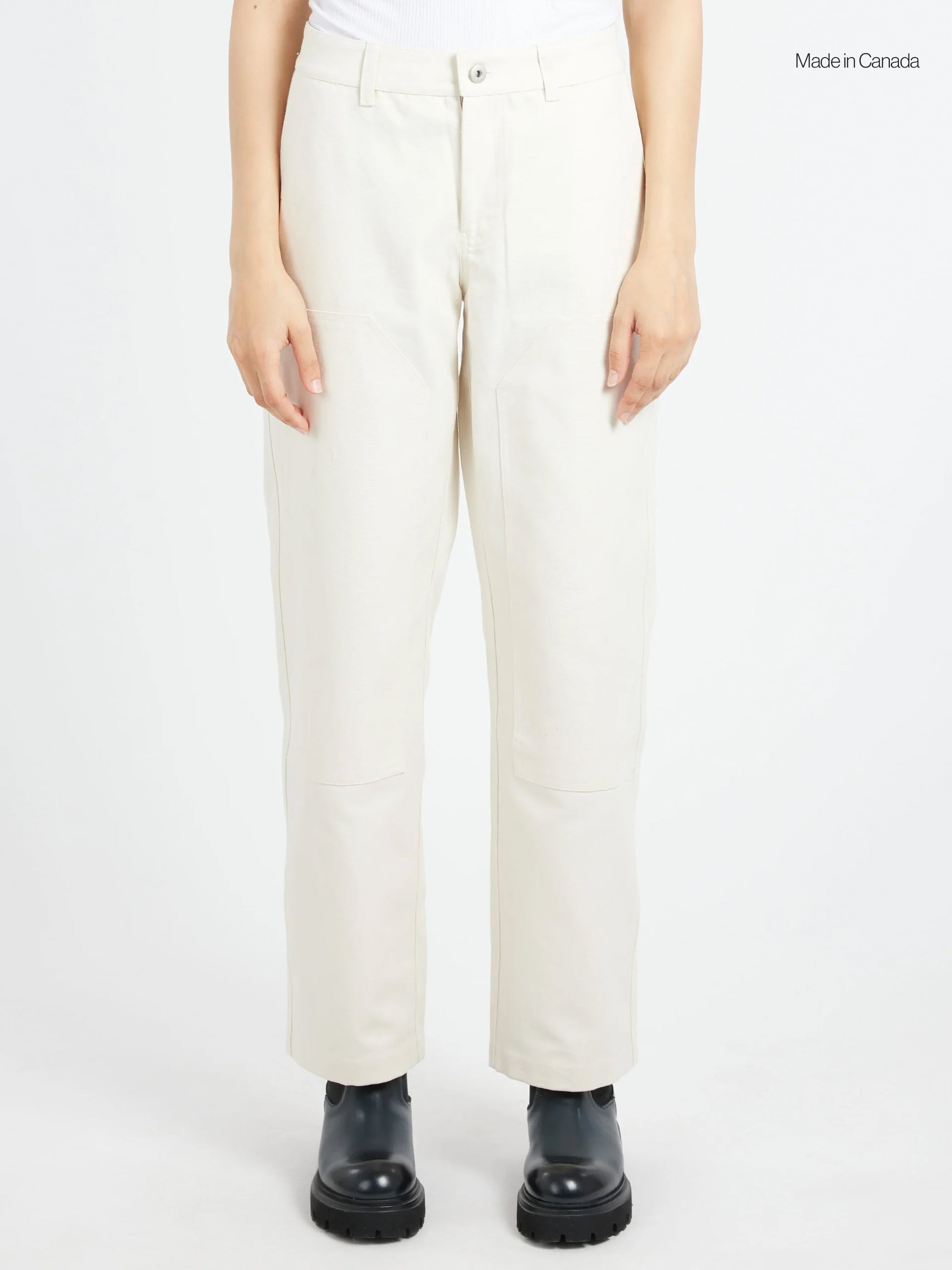 The Womens Mid-Rise Canvas Work Pant